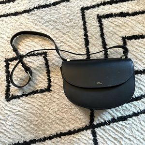 APC Demi lune Geneve crossbody bag - black